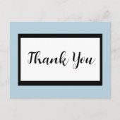 スクリプト サンクス ポストカード (正面)