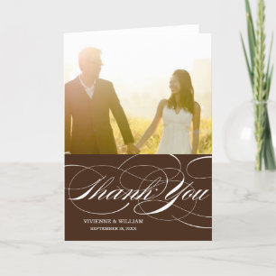 スクリプト サンクス   結婚式のお礼 フォト カード