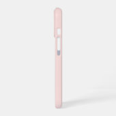 スクリプト セリフ 名前 ブラッシュピンク iPhone 16ケース (左側面)