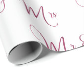 スクリプト バーガンディーさん ラッピングペーパー (ロールコーナー)