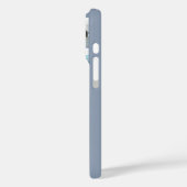 スクリプト ファミリーフォト ダスティブルー Case-Mate iPhoneケース (裏面 / 左)