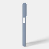 スクリプト ファミリーフォト ダスティブルー Case-Mate iPhoneケース (裏面 / 右)