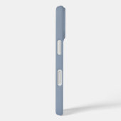 スクリプト ファミリーフォト ダスティブルー Case-Mate iPhoneケース (裏面 / 右)