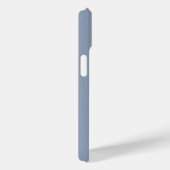 スクリプト ファミリーフォト ダスティブルー Case-Mate iPhoneケース (裏面 / 右)