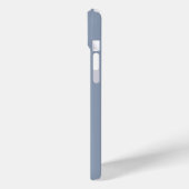 スクリプト ファミリーフォト ダスティブルー Case-Mate iPhoneケース (裏面 / 左)