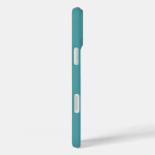 スクリプト ファミリーフォト ティール Case-Mate iPhoneケース (裏面 / 右)