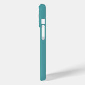 スクリプト ファミリーフォト ティール Case-Mate iPhoneケース (裏面 / 左)