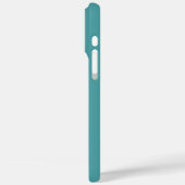 スクリプト ファミリーフォト ティール Case-Mate iPhoneケース (裏面 / 左)