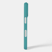 スクリプト ファミリーフォト ティール Case-Mate iPhoneケース (裏面 / 右)