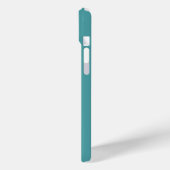 スクリプト ファミリーフォト ティール Case-Mate iPhoneケース (裏面 / 左)