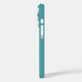 スクリプト ファミリーフォト ティール Case-Mate iPhoneケース (裏面 / 左)