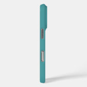 スクリプト ファミリーフォト ティール Case-Mate iPhoneケース (裏面 / 右)