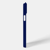スクリプト ファミリーフォト ネイビーブルー Case-Mate iPhoneケース (裏面 / 右)