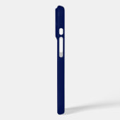 スクリプト ファミリーフォト ネイビーブルー Case-Mate iPhoneケース (裏面 / 左)