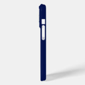 スクリプト ファミリーフォト ネイビーブルー Case-Mate iPhoneケース (裏面 / 左)