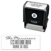 スクリプト ファミリー ネーム アドレス セルフインキングスタンプ (インサイチュ)