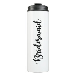 スクリプト フォント 花嫁の仲間 飲み物 ボトル タンブラー