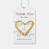 スクリプト ブランシュ アンド バブル ギフト タグ (正面)