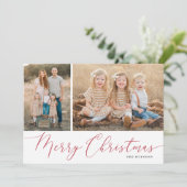 スクリプト・メリー・クエレガントリスマス2写真 シーズンカード (スタンド正面)