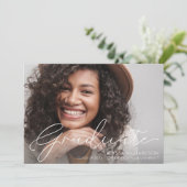 スクリプト モッド フォト 卒業発表 招待状 (スタンド正面)