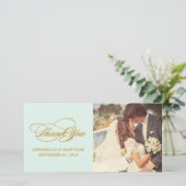 スクリプト | 写真結婚カードに感謝 サンキューカード (スタンド正面)