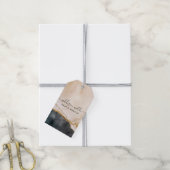 スクリプト 水彩 ピンク 黒 ゴールド 価格 ハング タグ (より糸付き)