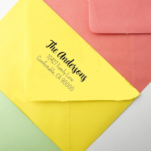 スクリプト 返信先住所 セルフインキングスタンプ