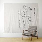 スクリプトBohoブライダルシャワーフォトブース背景 タペストリー (インサイチュ(横))