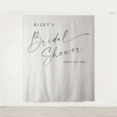 スクリプトBohoブライダルシャワーフォトブース背景 タペストリー (正面)