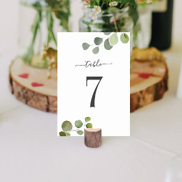 スクリプトEucalyptusシーティングチャート(戻結婚る) テーブルナンバー