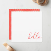 スクリプトHello ノートカード (正面/裏面インサイチュ)