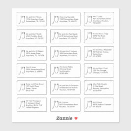 スクリプトJoy Christmas 18受信者の名前アドレス シール