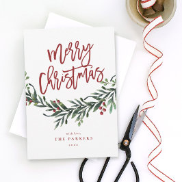 スクリプトmerryクリスマスブランチ非写真の休日 招待状