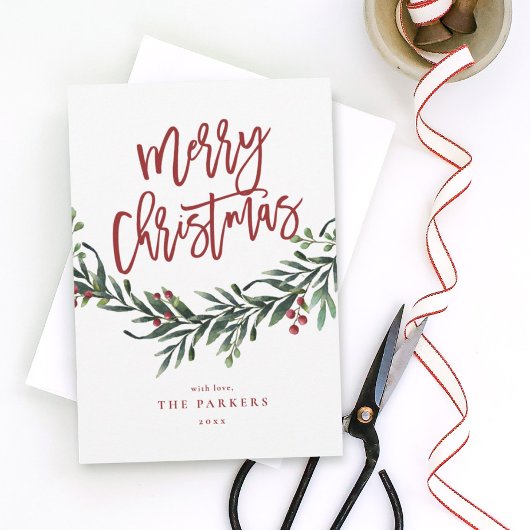 スクリプトmerryクリスマスブランチ非写真の休日 招待状