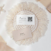 スクリプトQRコードレジストリ結婚のエンクロージャカード エンクロージャーカード