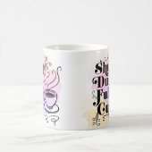 スクリプトSassyユーモアのコーヒー愛好家マグ コーヒーマグカップ (中央)