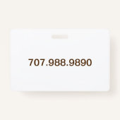 スクリプトWeddingEventプランナートリプルハートクラウン バッジ (裏面)