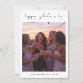 スクリプトXoxo Galentinesガーリーデイフォト シーズンカード (正面)