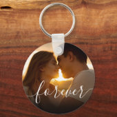 スクリプパーソナライズされたトエレガント写真 キーホルダー (裏面)