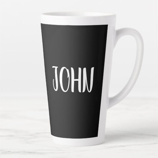 スクリプパーソナライズされたトカスタムラテコーヒーマグ カフェラテマグ (右)