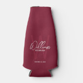 スクリプパーソナライズされたト・グロムスマンの名前 ボトルクーラー (正面)