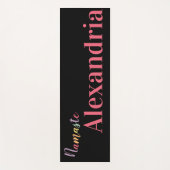 スクリプパーソナライズされたト ヨガマット (正面)