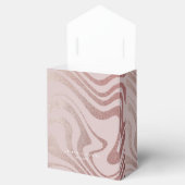 スクリプファンシートRoseGoldありがとうござ結婚う フェイバーボックス (オープン)