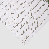 スクリプフランスのトピンローズ動揺してヴィンテージ 薄葉紙 (詳細)