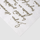 スクリプフランスのトヴィンテージレターBotany Decompage金ゴールド 薄葉紙 (詳細)