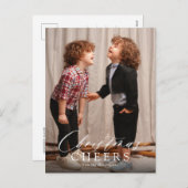 スクリプミニマルトのクリスマス応援祝日はがき シーズンポストカード (正面/裏面)