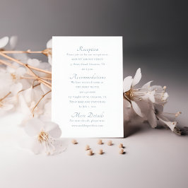 スクリプミニマルトエレガントエンクロージャカード エンクロージャーカード