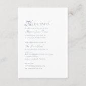 スクリプミニマルトエレガント詳細 エンクロージャーカード (正面)