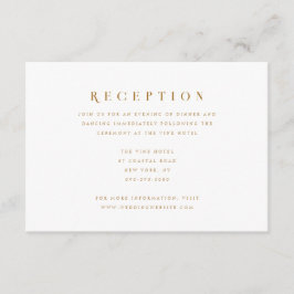 スクリプミニマルトモダンエレガント詳細結婚の エンクロージャーカード