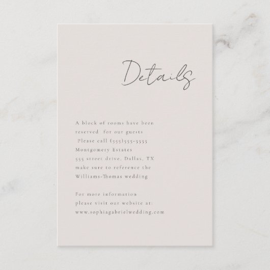 スクリプミニマルト詳細 エンクロージャーカード (正面)